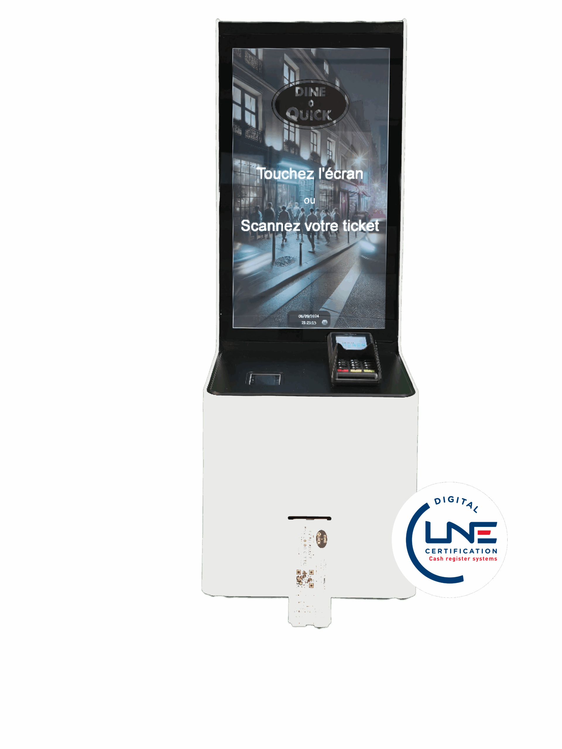 Borne de commande interactive - logiciel certifié LNE